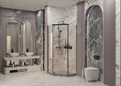 Ambassador  Душевой уголок Ritz 90x90 112011202 – фотография-3